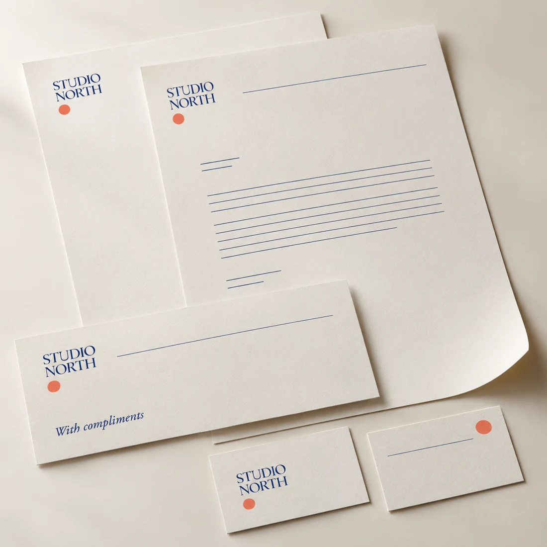 Illustrative stationery